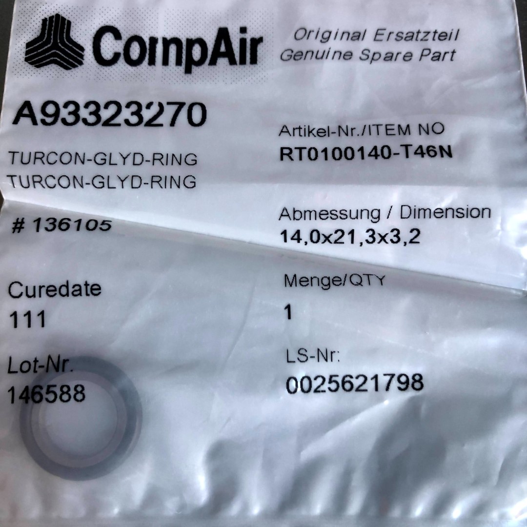 Уплотнительное кольцо CompAir A93323270 - фото 1